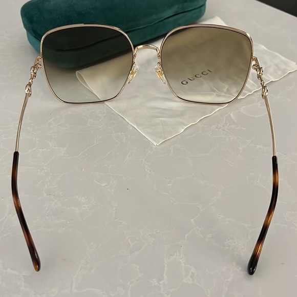 Gucci oversized metal sunglasses - Picture 5 of 7